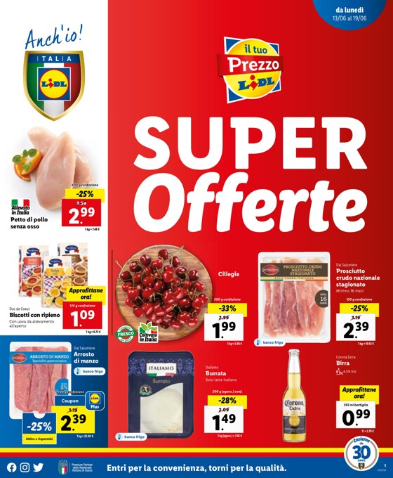 Volantino Lidl: scopri le Offerte di Giugno 2022