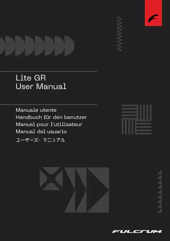 Manuale utente Lite GR