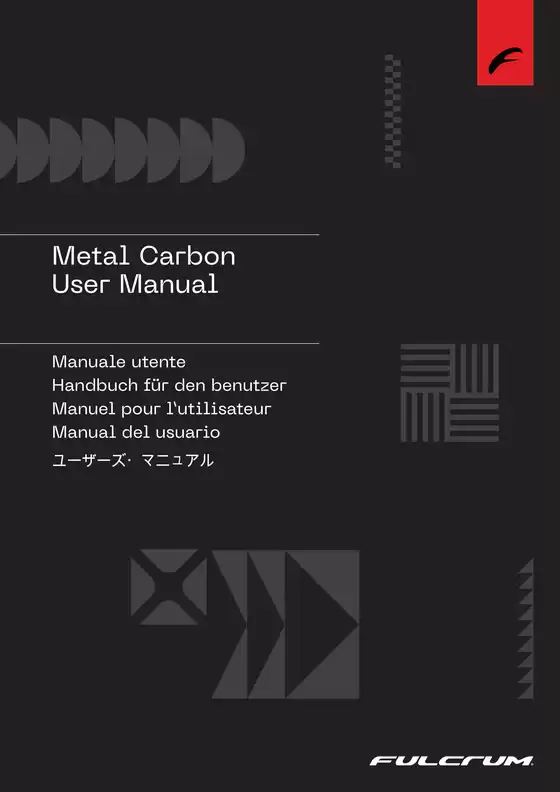Manuale utente Metal Carbon