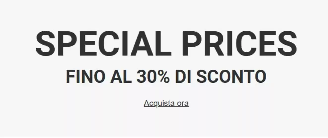 Special Prices