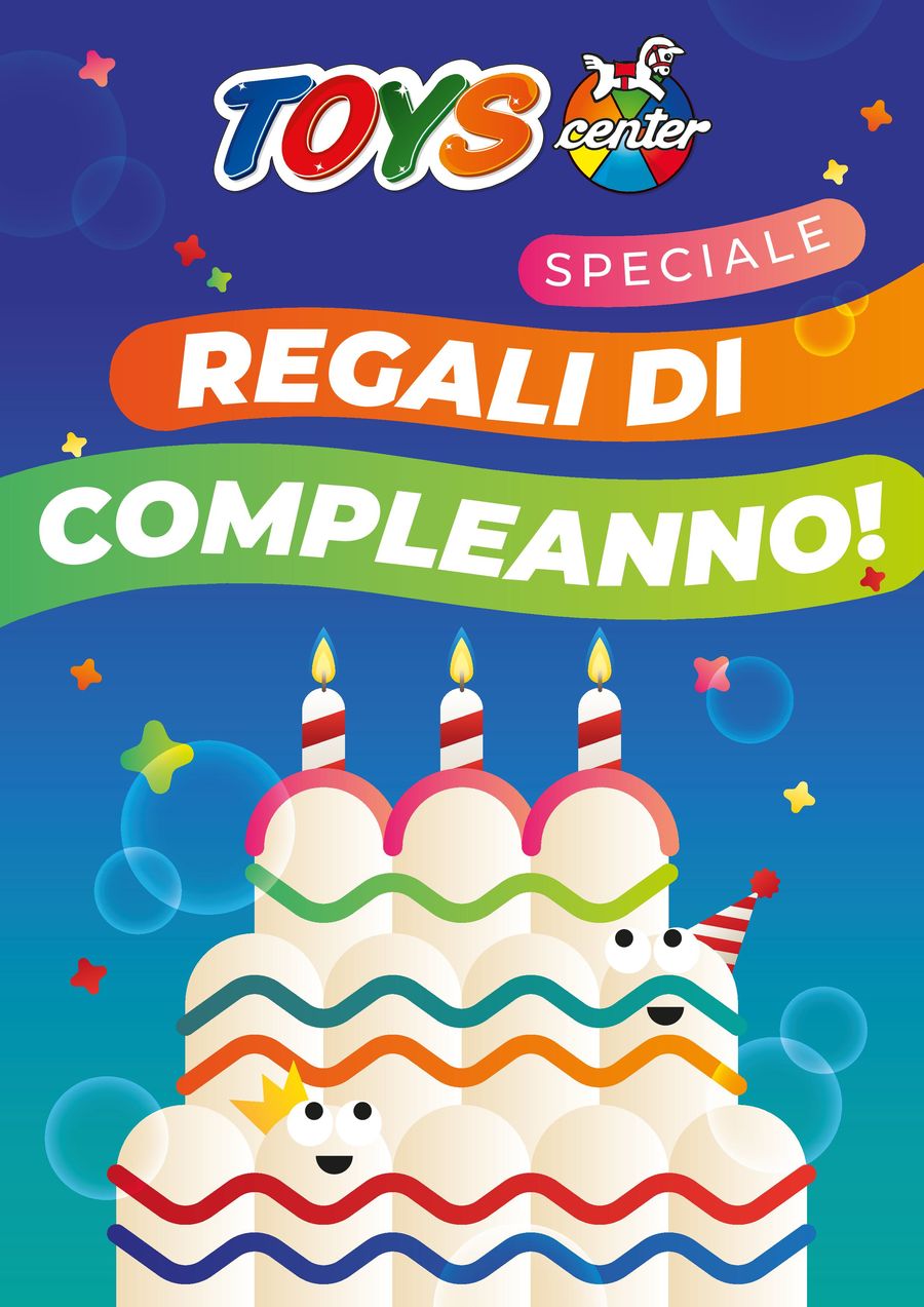 Buon Compleanno Sconto 25 Toys Center 2021 Toys Center Volantino