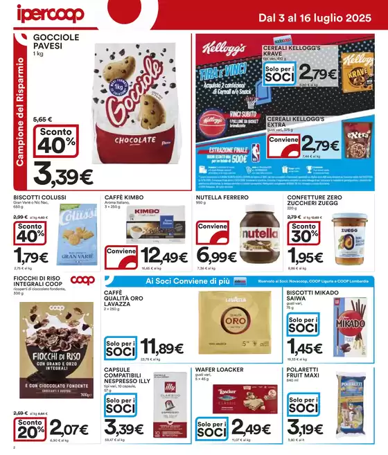 Sconti fino al 40%