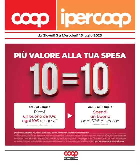 PIÙ VALORE ALLA TUA SPESA