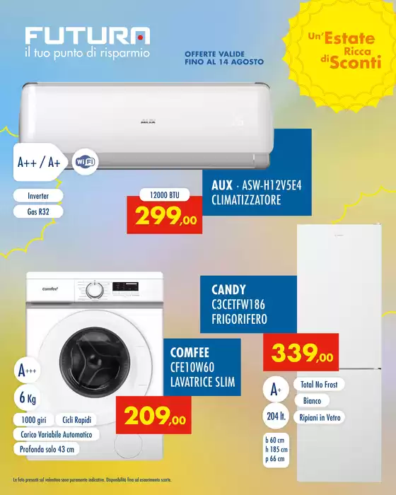 Un'estate ricca di sconti 