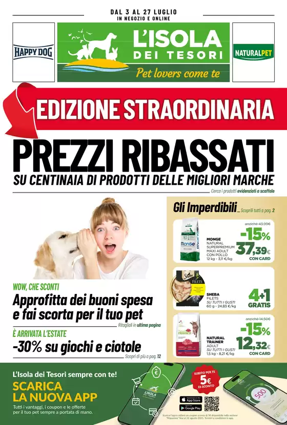 Prezzi ribassati