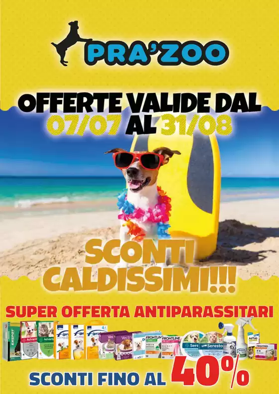 Offerte valide dal 07/07 al 31/08