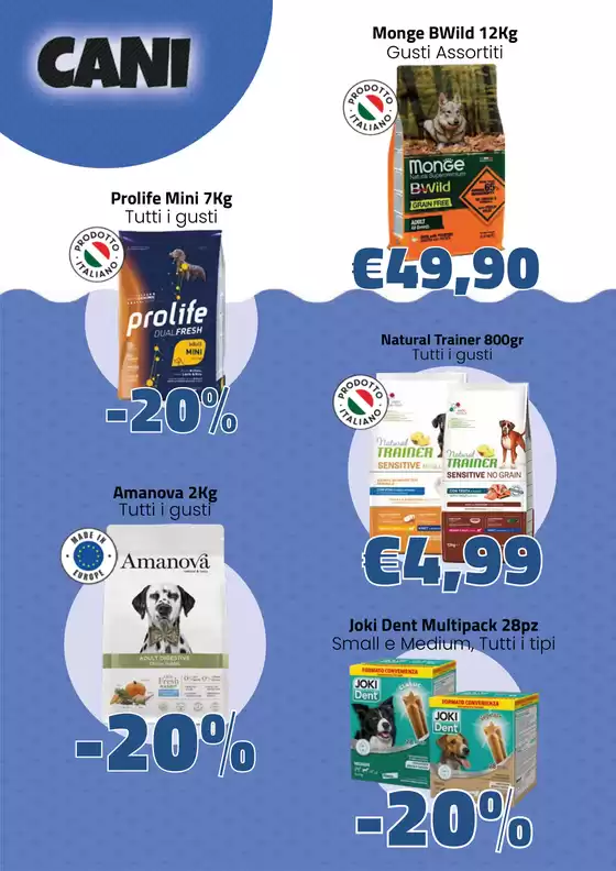 Offerte valide dal 07/07 al 31/08