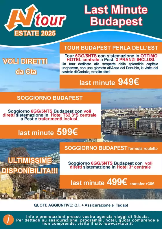 Av Tour - LOCANDINA-LAST-MINUTE-BUDAPEST