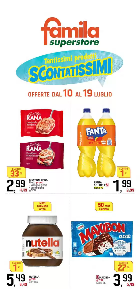 Tantissimi prodotti scontatissimi!