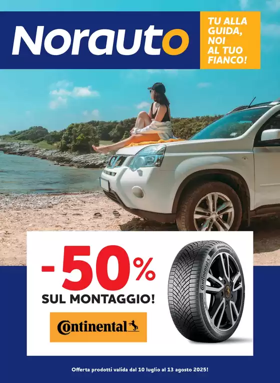 Volantino Norauto a San Martino Buon Albergo | -50% sul montaggio! | 2025-07-10T00:00:00.000Z - 2025-08-13T00:00:00.000Z