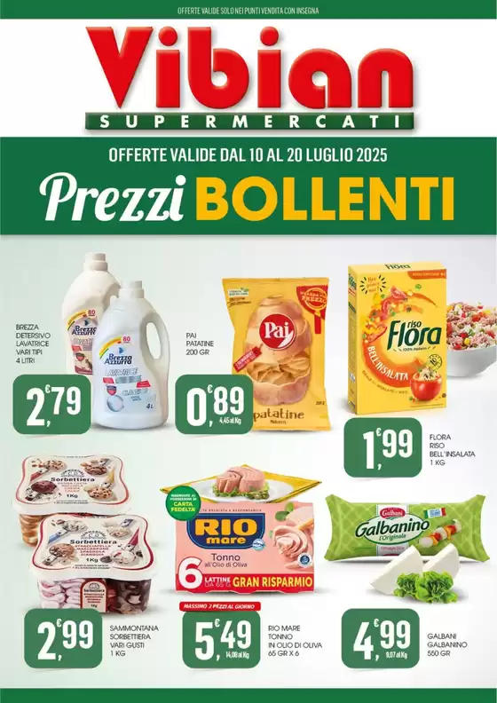 Prezzi bollenti
