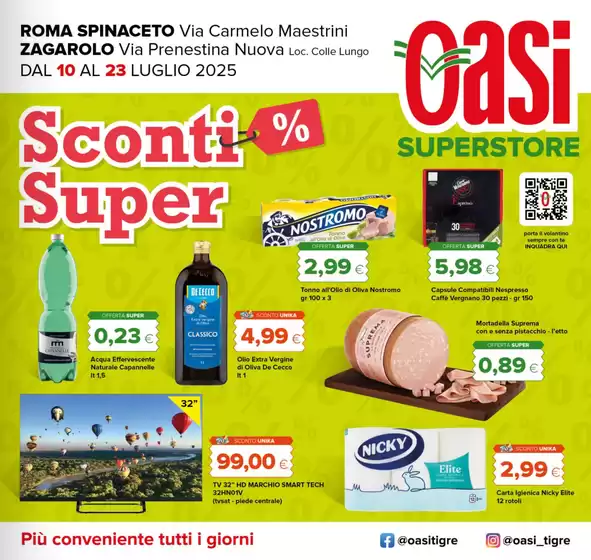 Sconti super