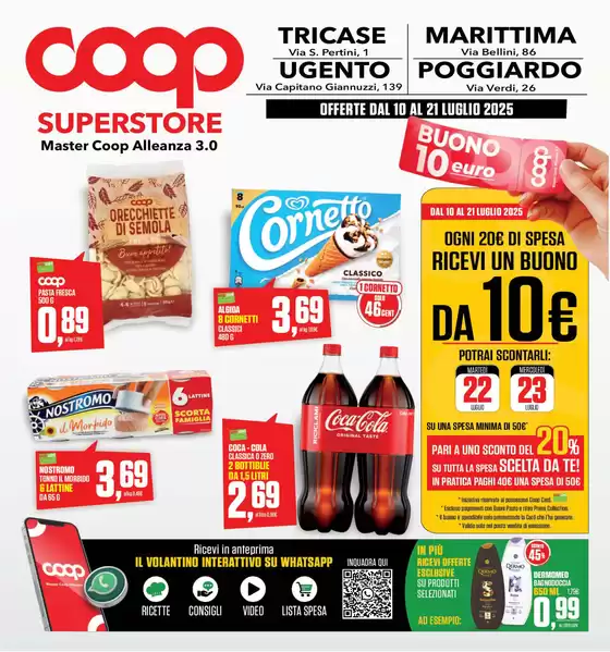 OFFERTE DAL 10 AL 21 LUGLIO 2025