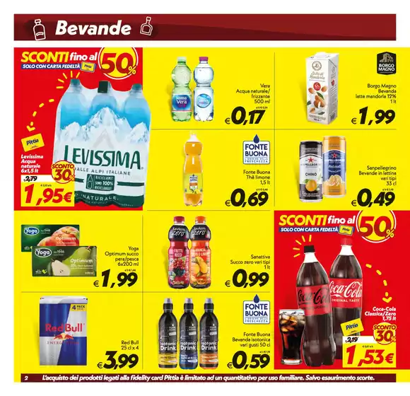 Sconti fino al 50%