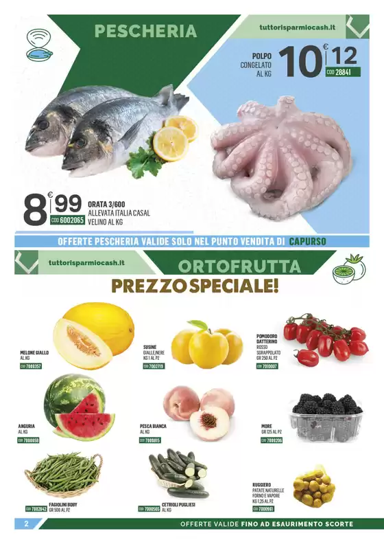 Offerte valide dal 14 al 27 luglio 2028