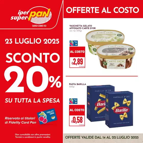 Offerte al costo 