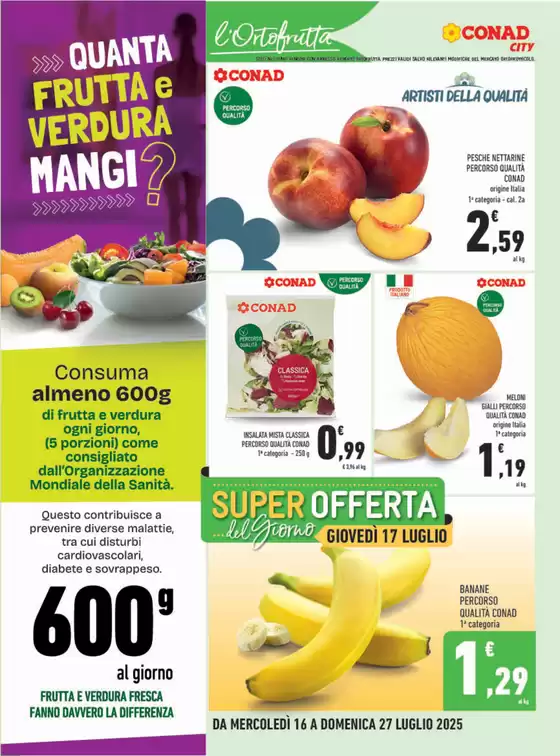 FRESCHI di Convenienza