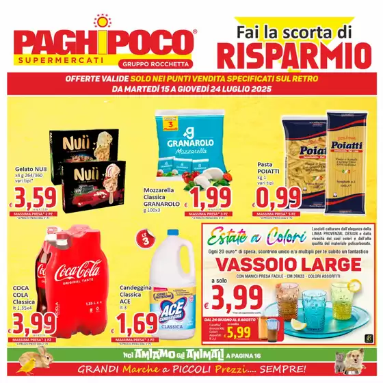 Fai la scorta di risparmio