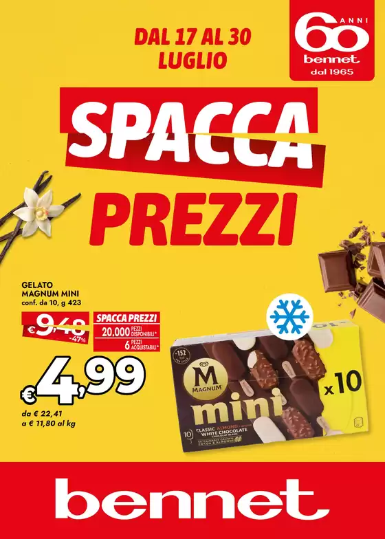 Volantino Bennet a Candelo | Spaccaprezzi | 2025-07-17T00:00:00.000Z - 2025-07-30T00:00:00.000Z