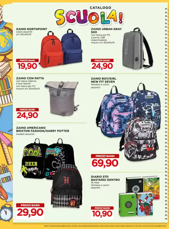 Catalogo scuola