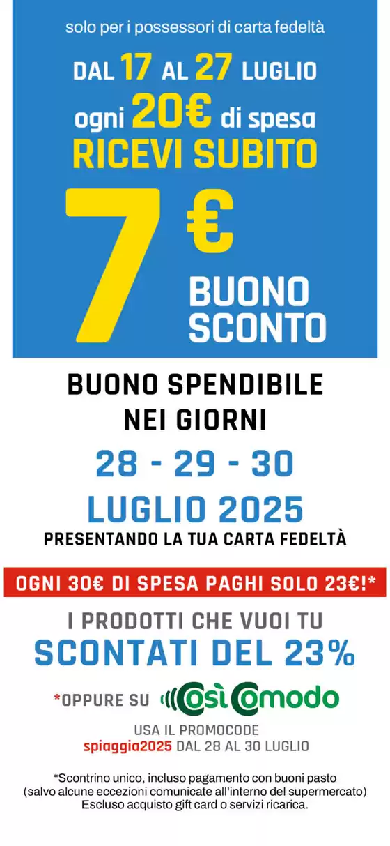 TANTI PRODOTTI SCONTATI DEL 20% E OLTRE!
