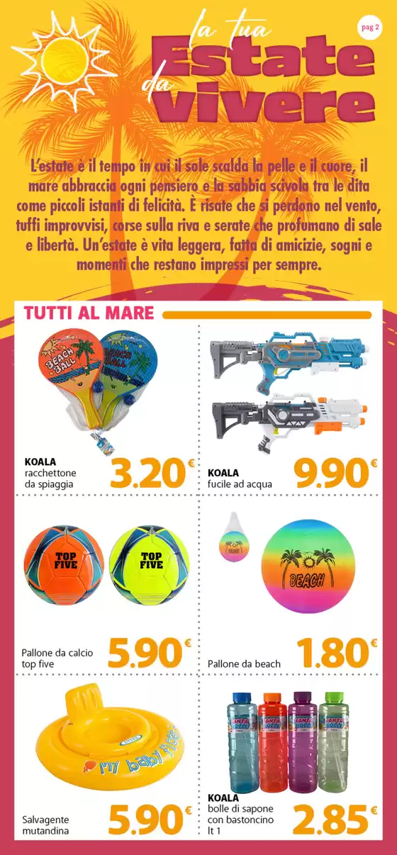 La tua estate da vivere
