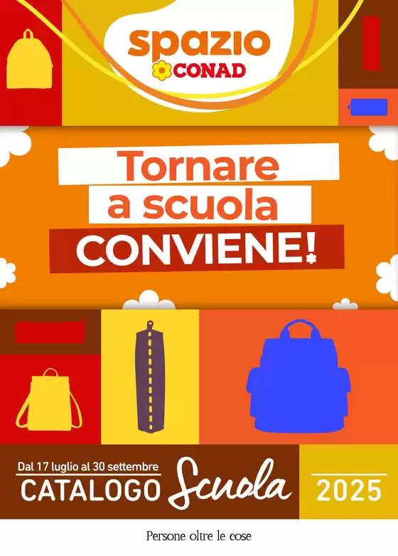 Volantino Spazio Conad a Sava | TORNARE A SCUOLA CONVIENE! | 2025-07-17T00:00:00.000Z - 2025-09-30T00:00:00.000Z