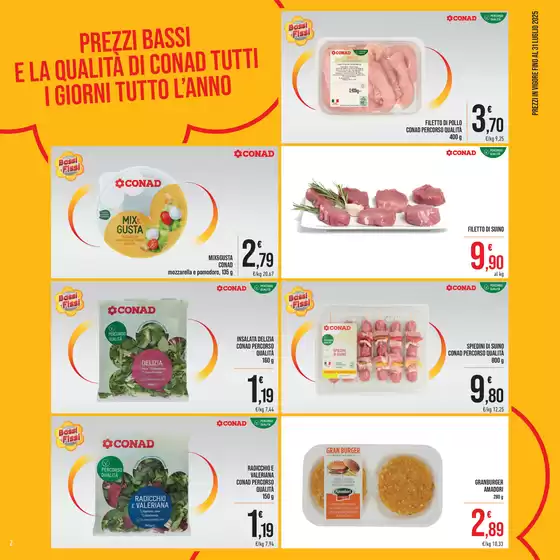 Le offerte scadono i nostri prezzi no