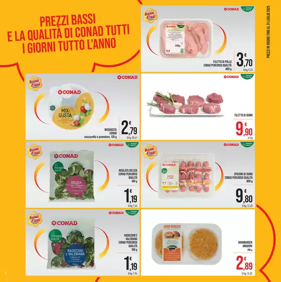 Le offerte scadono i nostri prezzi no