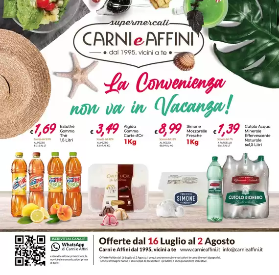 La Convenienzanon va in Vacanza!