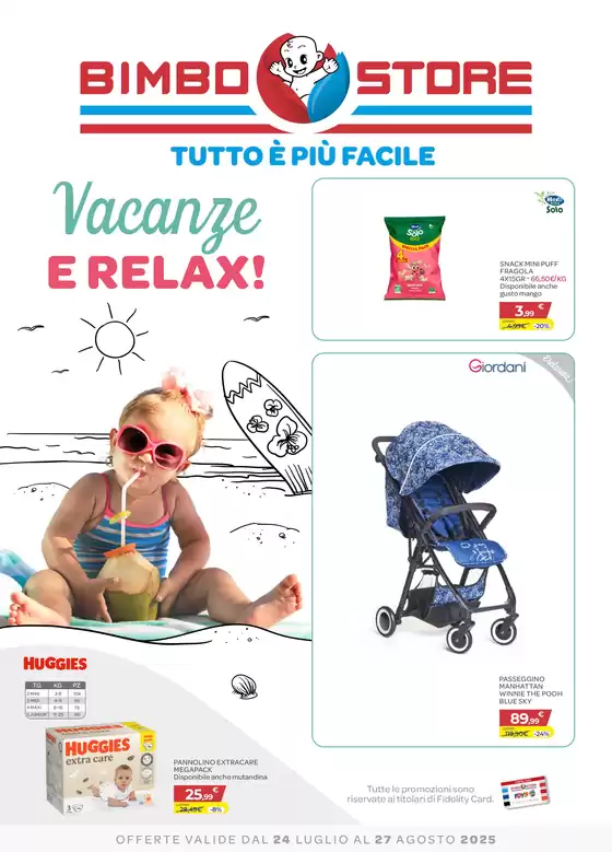 Volantino Bimbo Store a Polistena | Vacanze e Relax | 2025-07-24T00:00:00.000Z - 2025-08-27T00:00:00.000Z