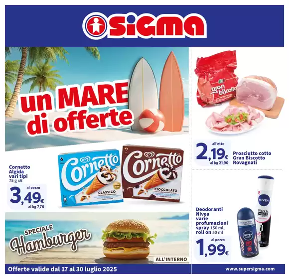 Volantino Sigma a Monno | Un mare di offerte, Sigma | 2025-07-17T00:00:00.000Z - 2025-07-30T00:00:00.000Z