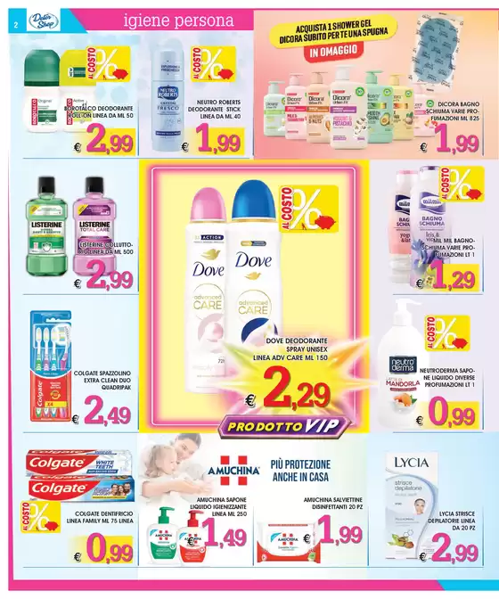 Prezzi al costo 