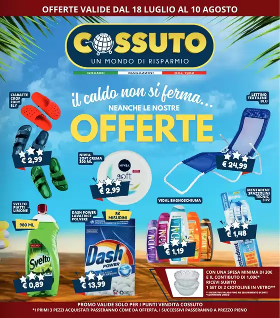Il caldo non si ferma...
