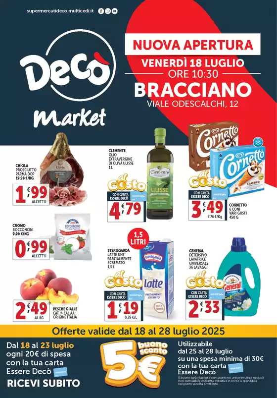 Volantino Decò a Bracciano | Al costo | 2025-07-18T00:00:00.000Z - 2025-07-28T00:00:00.000Z