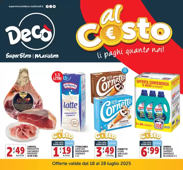 Volantino Decò a Felitto | Al costo  | 2025-07-18T00:00:00.000Z - 2025-07-28T00:00:00.000Z