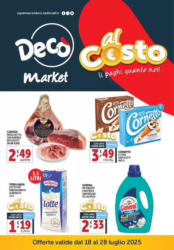 Volantino Decò a Corato | Al costo | 2025-07-18T00:00:00.000Z - 2025-07-28T00:00:00.000Z