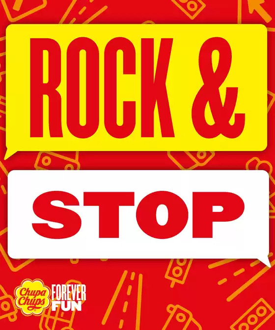 Volantino Chupa Chups a Caltanissetta | Rock & Stop | 2025-07-21T00:00:00.000Z - 2025-08-03T00:00:00.000Z