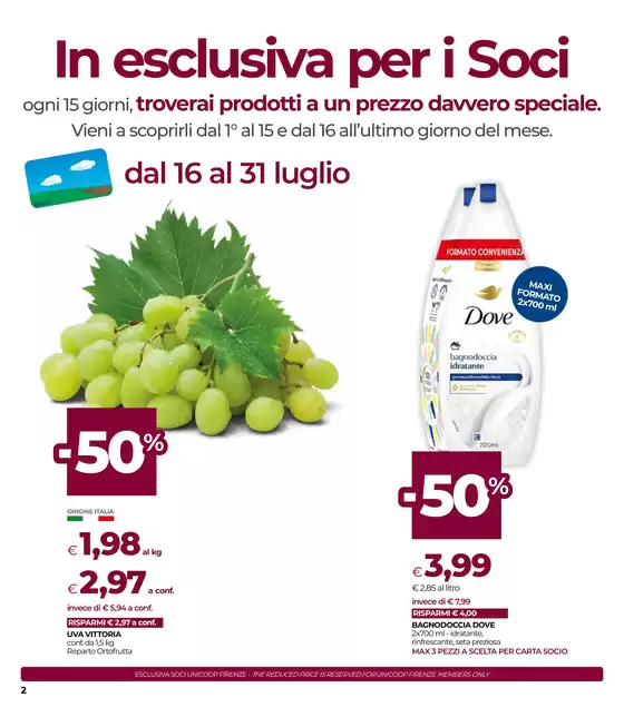 DAL 17 AL 30 LUGLIO 2025