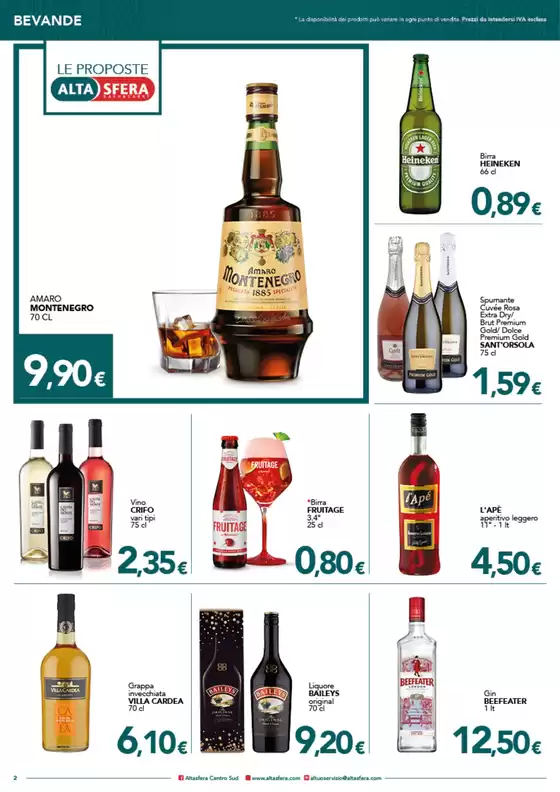 Offerte valide dal 16 al 29 Luglio 2025