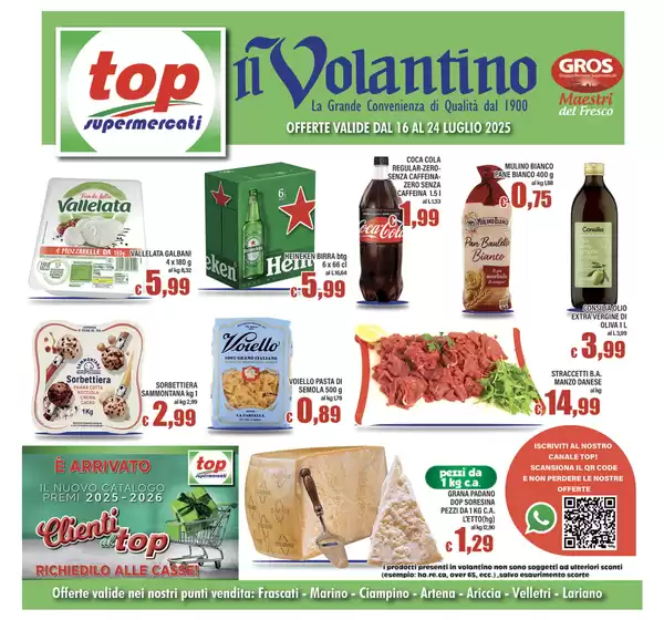 OFFERTE VALIDE DAL 16 AL 24 LUGLIO 2025