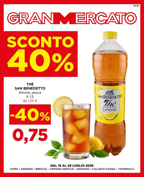 Sconto 40%