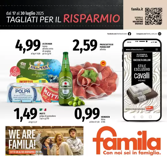 TAGLIATI PER IL RISPARMIO