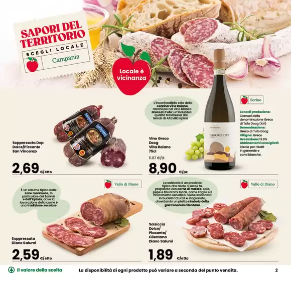 Sapori del territorio