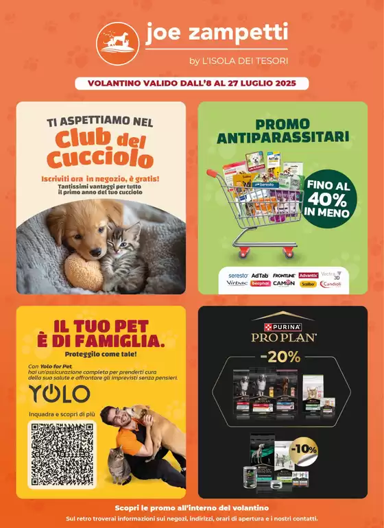 Fino al 40% in meno