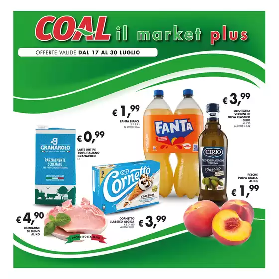 Volantino Coal a Tocco Da Casauria | Coal il market. | 2025-07-17T00:00:00.000Z - 2025-07-30T00:00:00.000Z