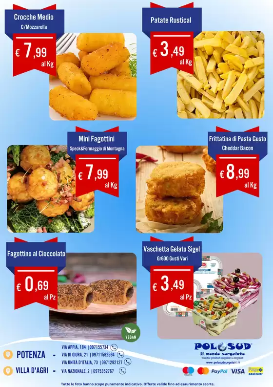 Offerte valide dal 16 al 31 luglio