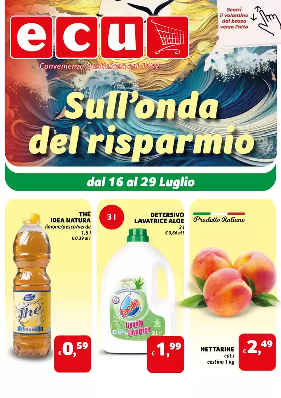 Volantino Ecu a Sant'Angelo di Piove di Sacco | Sull'onda del risparmio | 2025-07-16T00:00:00.000Z - 2025-07-29T00:00:00.000Z