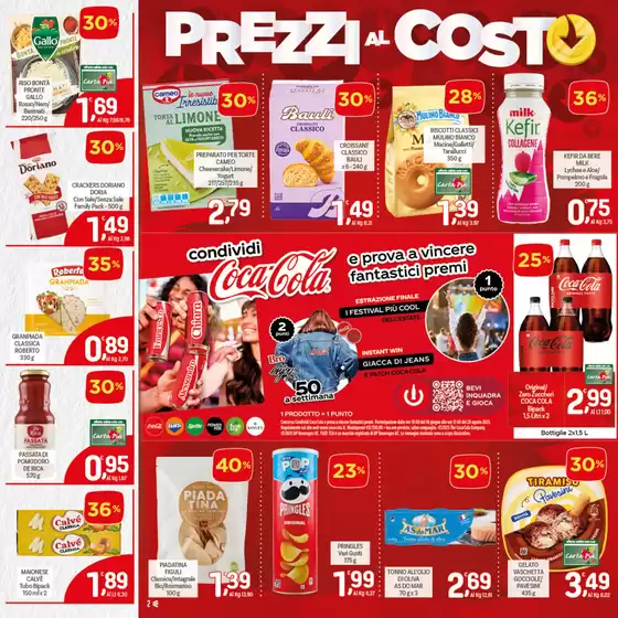 Prezzi al costo