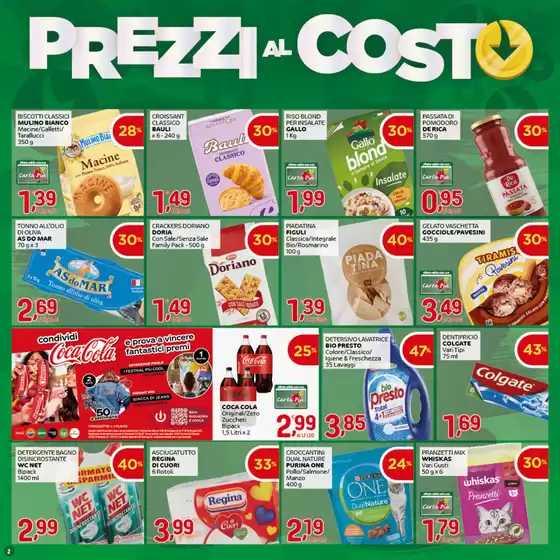 Prezzi al costo